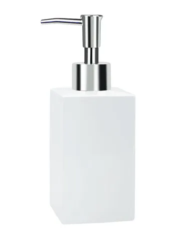Seifenspender QUADRO weiß DH 6.20x17 cm weiß