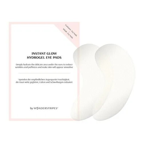 Wonderstripes Instant Glow Hydrogel Eye Pads - Augenpflege: Die Hydrogel Pads glätten Fältchen, reduzieren dunkle Ringe und Schwellungen in nur 15 Minuten. Angereichert mit einem speziellen Anti-Aging Wirkkomplex für strahlende Augen!