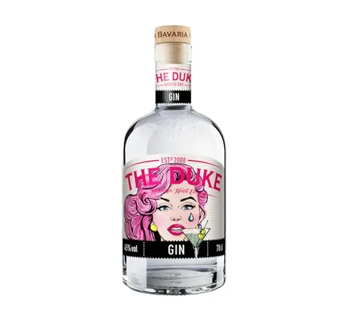 ‎The Duke Munich Dry Gin THE DUKE Unbroken Heart Gin | Limitierte Popart Edition | Geschenk für sie | Geschenk für ihn | 700 ml