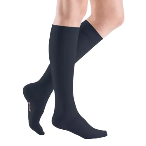 mediven elegance CCL2 AD Kompressionsstrümpfe - Komfort und Haltbarkeit - Sportsocken mit Soft-Elastic-Fußspitze für mehr Zehenfreiheit und doppelt verstärkter Ferse. Kompressionsklasse II (23,0 - 32,0 mmHg) für optimale Unterstützung bei Aktivitäten.