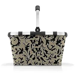reisenthel carrybag baroque marble - Stabiler Einkaufskorb mit viel Stauraum, elegantes und wasserabweisendes Design für bis zu 20 kg Belastung