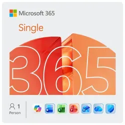 Microsoft Office 365 Personal - 1 Jahr Lizenz - Büroanwendungen, 1 Lizenz für ein Jahr, ideal für produktives Arbeiten mit umfassenden Funktionen für Windows und Mac, einfacher Download.