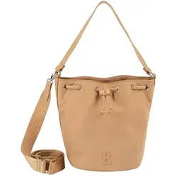 Bogner Verbier Play 1.0 Ines Bucket Bag - Damen - Stylische hellbraune Bucket Bag aus robustem Polyester, ideal für den täglichen Gebrauch und modische Akzente.