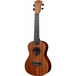 LAG TKU8C Tiki Uku Concert Ukulele - Sonstige Zupfinstrumente, elegante Konzert-Ukulele aus Sapele-Holz mit warmem Klang und satinierter Oberfläche – perfekt für Unterricht und Bühnenauftritte.