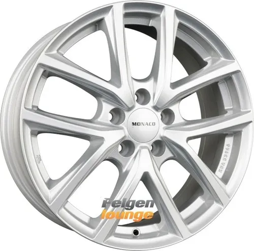 Monaco CL2 Alufelgen 7x17" schwarz glanz - Felgen aus Aluminium im Doppelspeichen-Design, ideal für sportliche Fahrzeuge mit optimaler Passform (ET45, LK5/112). Verleihen Sie Ihrem Auto einen stilvollen Look!