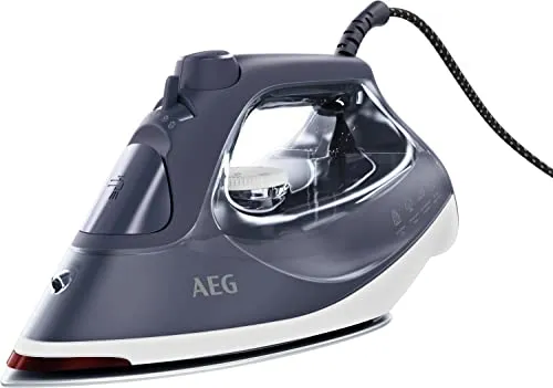 AEG SI6-1-2MN Dampfbügeleisen - Bügeleisen mit 2400 Watt, 160g Dampfstoß und selbstreinigender Funktion für effizientes Bügeln ohne Wasserflecken.