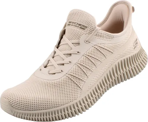 Skechers Bobs Geo Sportschuhe EU 36 - Bequeme Sneaker für Damen - Damen Sneaker mit Memory Foam Fußbett für optimalen Tragekomfort. Maschinenwaschbar und aus 100% veganen Materialien gefertigt, ideal für den Alltag.