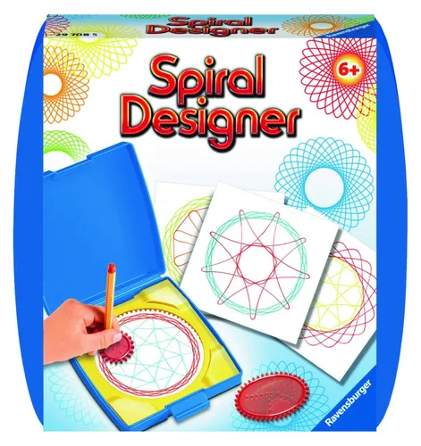 RAVENSBURGER CREATIVSET CREATIV SET  MINI SPIRAL BILDER BLAU 29708 NEU