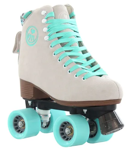 BTFL HARPER Rollschuh - 39 - Inliner mit zeitlosem Disco-Design, hohe Stabilität durch robusten Schaft und komfortable Einlegesohle für angenehmes Fahren auf längeren Strecken.