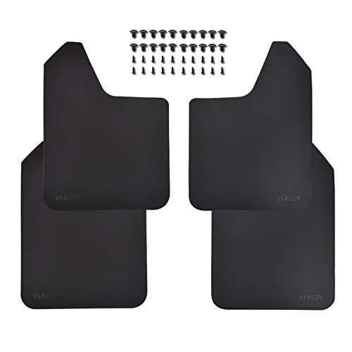 XUKEY 4 stücke set Universal Schmutzfänger Für Auto Pickup SUV Van Lkw Schmutzfänger Spritzschutz Kotflügel Schmutzfänger Kotflügelverbreiterungen