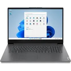 Lenovo V17 Laptop 17,3 Zoll FullHD Core i3 6-Kern 4,4GHz 8GB RAM 256GB SSD Intel Iris Grafik Windows 11 Pro - Grau