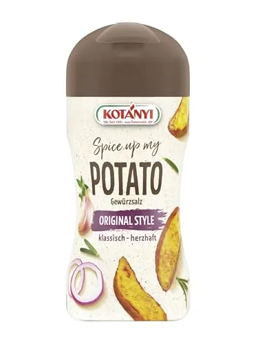 KOTÁNYI Original Style Grillgewürz 120g - Kartoffel-Gewürz für Pommes, Bratkartoffeln und Potato Wedges- Gewürzmischung zum Grillen - [Jetzt für die nächste Grillparty bestellen!]