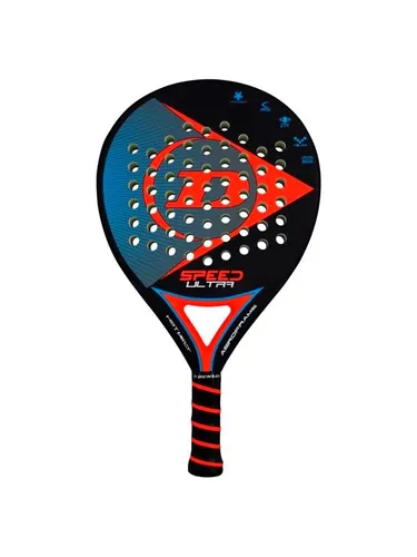 Dunlop Speed Ultra ORG HL Padelbat - Hochleistungs-Schläger - Leistungsstarker Padel-Schläger mit Hotmelt-Konstruktion und Aeroframe-Technologie. Ideal für schnelle Spieler, die Geschwindigkeit und Kontrolle suchen. Großer Sweet Spot für präzise Schläge.
