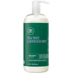 Paul Mitchell Tea Tree Lavender Mint Shampoo 1 Liter - Shampoo für feines Haar, spendet Feuchtigkeit und verbessert Glanz. Beruhigt die Sinne mit Lavendel und Pfefferminze, ideal für trockenes, widerspenstiges Haar.