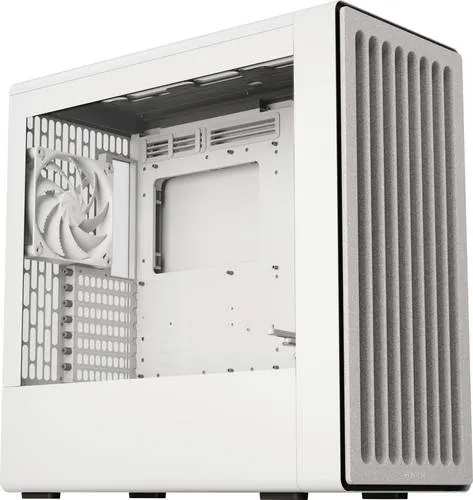 HAVN PC-Gehäuse BF 360 Flow Weiss - Stylisches Midi/Minitower-Design - Elegantes HAVN PC-Gehäuse BF 360 Flow in Weiß. Ideal für ATX-Motherboards, bietet hervorragende Kühlmöglichkeiten und eine durchdachte Kabelverwaltung.