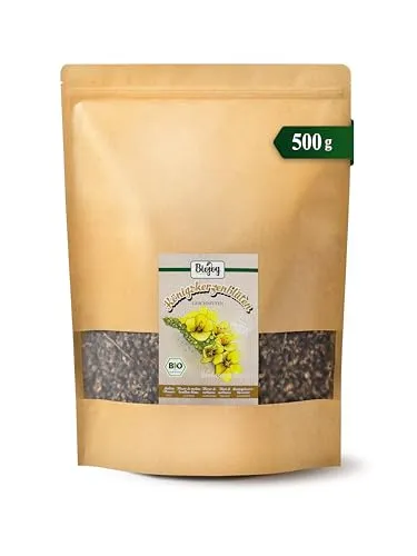 Biojoy BIO-Königskerzenblüten (500 g), getrocknet und geschnitten, Königskerzen-Tee (Verbascum thapsus)