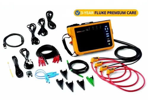 Fluke Netzqualitätsanalysator FLK-1777/FPC 3YR EU - Präziser dreiphasiger Netzqualitätsanalysator für effiziente Leistungsanalysen. Mit grafischer Anzeige und umfangreichen Messfunktionen für professionelle Anwendungen im Bereich elektrische Prüfgeräte.