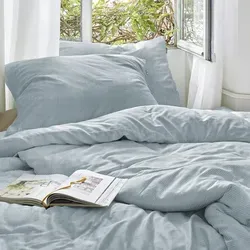 Irisette Seersucker Bettwäsche Easy Granby 140x200 cm + 70x90 cm | jade - grün - Genießen Sie erholsame Nächte mit der weichen Irisette Seersucker Bettwäsche aus atmungsaktiver Baumwolle. Ideal für heiße Sommernächte, pflegeleicht und mit stilvollem Design.
