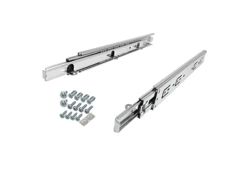 SO-TECH® Auszug Vollauszüge KV4-45-H45-NF-MS Traglast 45 kg mit Auflagewinke, Länge 300 mm, 1 Paar inkl. Schraubenset