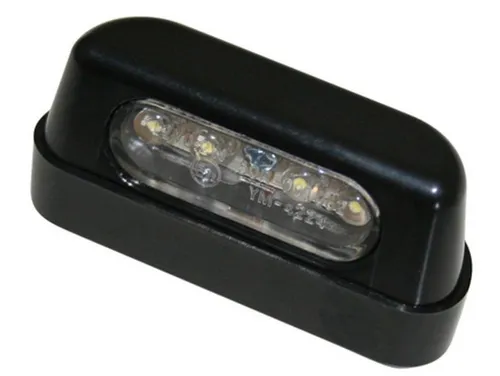 HIGHSIDER smart LED Kennzeichenbeleuchtung Schwarz ABS Kunststoff (1Stck) HONDA