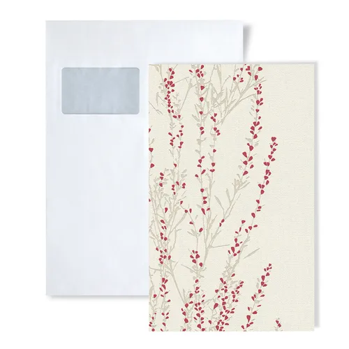MUSTERSTÜCK Profhome S-372674-GU DIN A4 | MUSTER der Floral Tapete 1