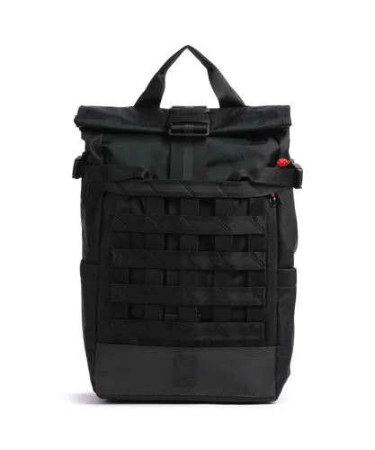 Chrome Barrage 18L Rolltop Rucksack schwarz BG-366-BXRF - Fahrradrucksäcke mit 18L Volumen, wasserfest und perfekt für den urbanen Pendler.