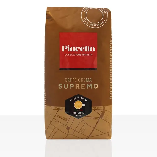 Piacetto Supremo Caffe Crema - 100% Arabica Kaffeebohnen - Kaffee, 6 kg ganze Bohnen aus Brasilien, mittel geröstet und Rainforest Alliance zertifiziert für ein nachhaltiges Genusserlebnis.