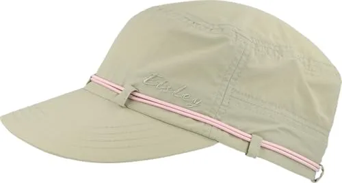Eisley Damen Cap Kilauea - Beige/Rose, Einheitsgröße mit UV Schutz - Baseball Cap für Damen mit UPF 50+ UV-Schutz, atmungsaktivem CoolDry Innenband und verstellbarem Kordelzug für optimalen Tragekomfort.