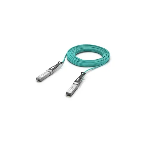 UACC-AOC-SFP28-20M - UniFi Aktives Optisches Kabel 25 Gbps, 20 m - Ultradünnes aktives optisches Kabel für stabile Langstreckenverbindungen mit 25 Gbps. Ideal für UniFi Geräte, 20 m Länge und strapazierfähiger PVC-Mantel.