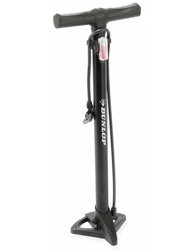 DUNLOP Standluftpumpe 10220, 11 bar - Luftpumpen, leistungsstarke 11 bar Pumpe für schnelles und einfaches Aufpumpen von Reifen und Bällen.