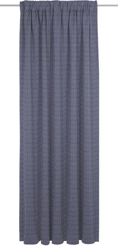 Adam Vorhang Graphic Ventus - Blickdichte Gardine aus 100% Bio-Baumwolle, energiesparend und mit elegantem Jacquardmuster, ideal für stilvolle Fensterdekoration.