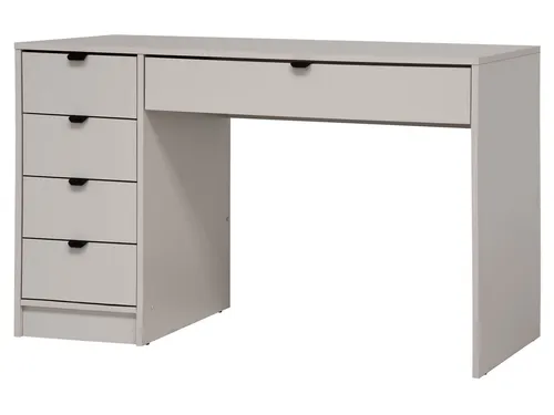 Beautysofa Schreibtisch Malta 120 cm mit Schubladen - Funktionaler Schreibtisch für das Home Office, wahlweise mit oder ohne Griffe. Rechts/links montierbar, moderne Optik und pflegeleichte Oberfläche – ideal für jeden Arbeitsplatz.