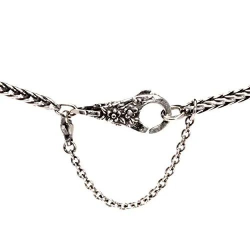 Trollbeads Sicherheitskette TAGBE-00074 - Armbänder & Charm-Anhänger, stilvolle Sicherheitskette aus 925er Silber für sicheren Halt Ihrer Charms und Armbänder.