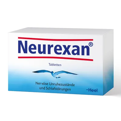 Neurexan Tabletten 50 St - Beruhigende Hilfe bei Stress - Arzneimittel zur Linderung von Nervosität und Schlafstörungen, ideal für eine entspannte Nachtruhe.