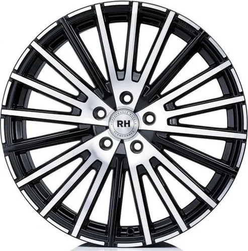 RH Alurad WM Flowforming - Polished Blue 10x20" ET50 - Felgen aus hochwertigem Aluminium im Vielspeichen-Design, ideal für sportliche Fahrzeuge. Mit Flow-Forming-Technologie für hohe Stabilität und Leichtigkeit.