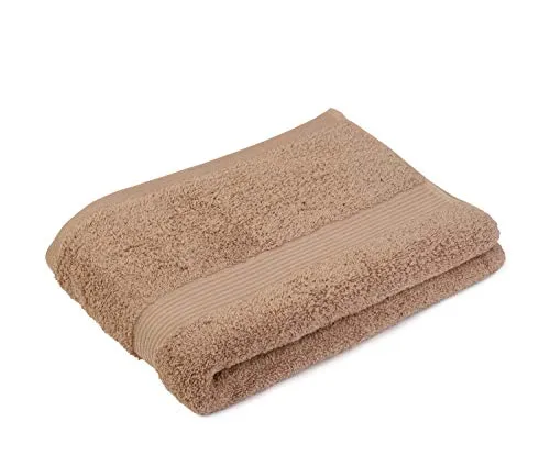 Gözze New York Badetuch 100x150 cm - Weiches und saugfähiges Badetuch aus 100% Baumwolle in Marone, ideal für modernes Badezimmer. Hohe Saugfähigkeit und pflegeleicht, waschbar bei 60°C.