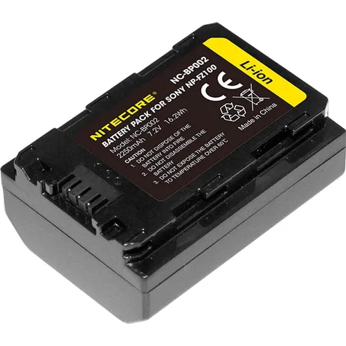 Nitecore NP-FZ100 Kamera Akku für Sony (Kamera Akku) (NP-FZ100)