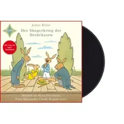 Der Sängerkrieg der Heidehasen, Audio-CD 1 Vinyl-Schallplatte, Laufzeit ca. 40 Min., Mit Klaus Havenstein, Charles Regnier, Franz Muxeneder u.v.a.