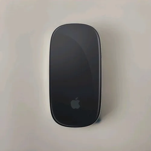 Apple Magic Mouse 2 - Ergonomische Bluetooth-Maus in Space Gray - Mäuse mit Multitouch-Funktion, wiederaufladbar und geräuschlos, ideal für komfortables Arbeiten und präzises Scrollen.