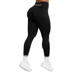SMILODOX Leggings Damen Booty Scrunch Cetrina - Leggings für Damen mit hohem, elastischen Bund und Booty Scrunch Design, das deine Kurven optimal betont. Ideal für Sport, Yoga und Freizeit – bequem und stylisch!