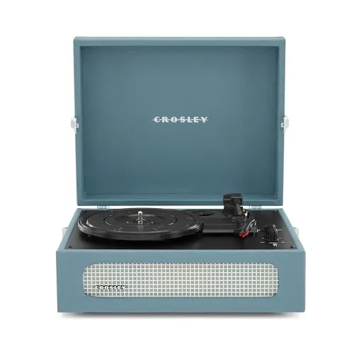 Crosley Plattenspieler, verwaschenes Blau, Blau - Washed Blue, Einheitsgröße