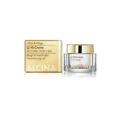 ALCINA Q10 Creme 250ml - Medizinische Körperpflege für strahlend schöne Haut, angereichert mit Coenzym Q10, Vitamin E und Sheabutter, die müde, fahle Haut revitalisiert und vor Umwelteinflüssen schützt.