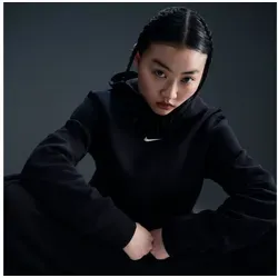 NIKE Damen Shirt Sportswear Phoenix Fleece - Hochwertiger Hoodie für Damen, aus weichem Fleece für ultimativen Komfort an kühlen Tagen. Breite Rippbündchen sorgen für einen trendigen Look.