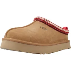 UGG Tazz Leder Turnschuhe für Mädchen – 1143776K in Braun (Größe 35) - Entdecken Sie die stilvollen UGG Tazz Turnschuhe für Mädchen mit einer komfortablen Plateausohle. Das weiche Futter sorgt für ein angenehmes Tragegefühl, ideal für den täglichen Einsatz und Freizeitaktivitäten.