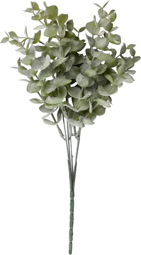 Buchsbaum Zweig Evergreen Kunstpflanze 32x10cm für Gestecke Kränze Sträuße Eukalyptus