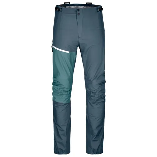 Ortovox Herren Westalpen 3L Light Hose – Größe L, grau - Wetterfeste Hardshellhose für optimale Bewegungsfreiheit und Schutz in den Bergen. Ideal für Outdoor-Aktivitäten.
