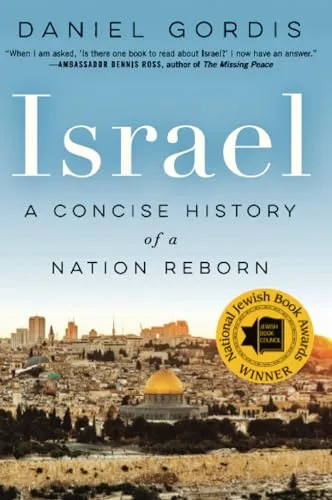 Israel: A Concise History of a Nation Reborn von Daniel Gordis - Faszinierende Einblicke in die Geschichte Israels. Dieses Taschenbuch bietet 546 Seiten tiefgehende Analysen und Perspektiven auf ein bedeutendes Land.
