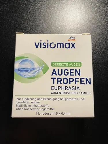 VISIOMAX Euphrasia Augentropfen, 6 ml (1x15 St.), neu&ovp