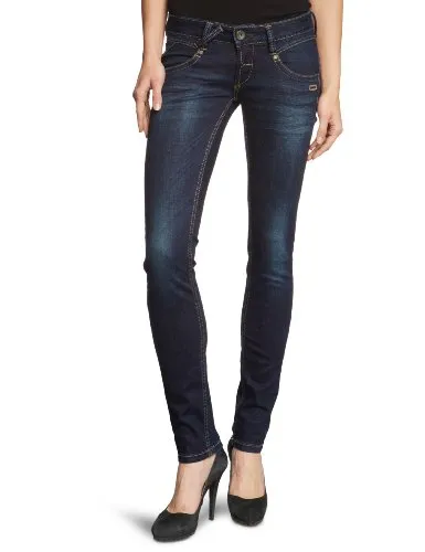GANG Skinny-fit-Jeans 94NENA - Modische Jeans in dark indigo used, mit elastischem Denim für perfekten Tragekomfort. Ideal für einen stylischen Look!