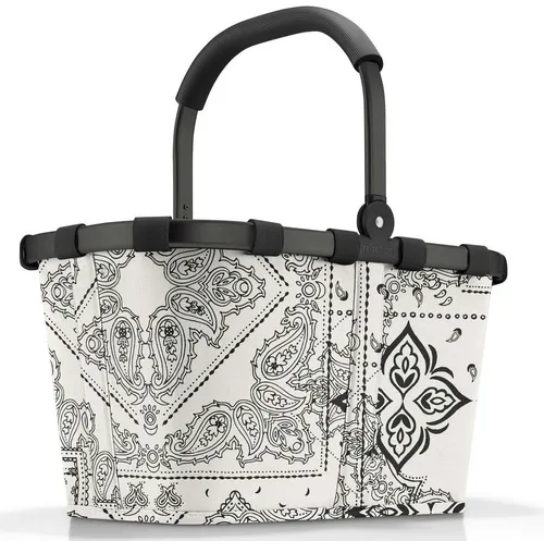 reisenthel Carrybag Frame Bandana White - Einkaufstaschen & Einkaufstrolleys – der Klassiker mit robustem Aluminiumgehäuse, ideal für den täglichen Gebrauch und stilvoll im Design.